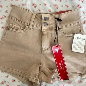 NWT Guess Women’s Khaki Tan Shorts size 25